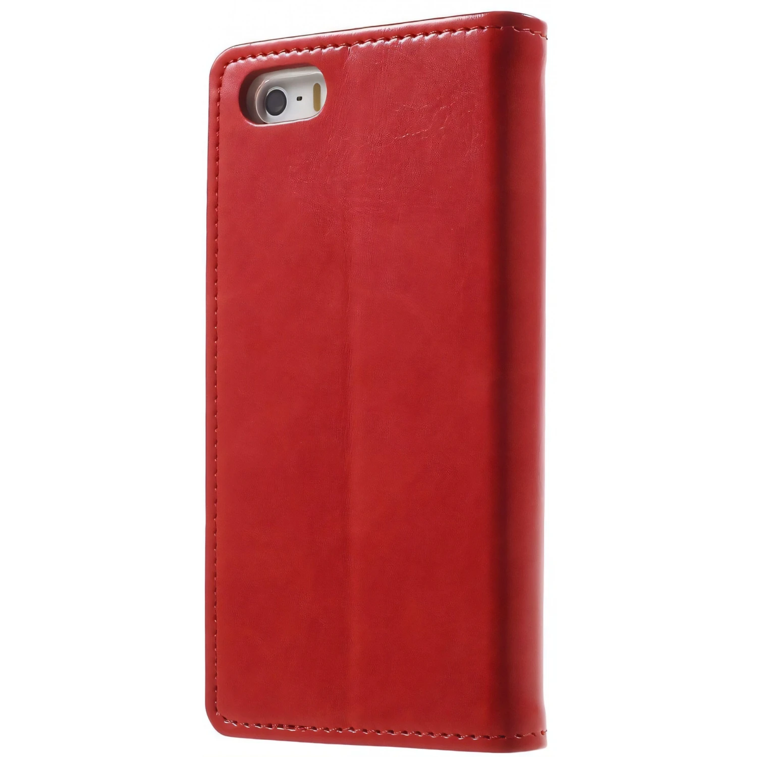 Etui IPhone 5S SE S Mercury Portefeuille Rouge 4 Etui IPhone 5S SE S Mercury Portefeuille Rouge – Image 2