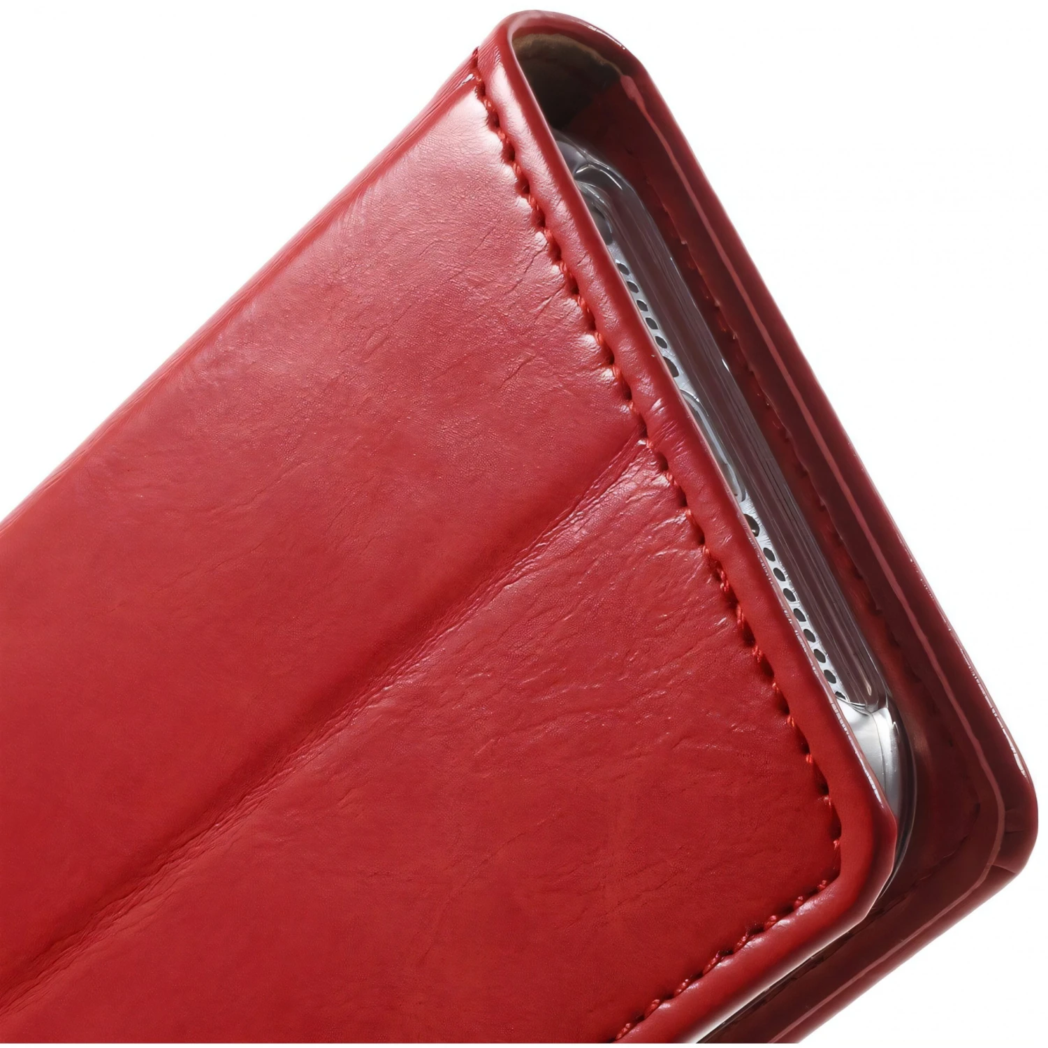 Etui IPhone 5S SE S Mercury Portefeuille Rouge 11 Etui IPhone 5S SE S Mercury Portefeuille Rouge – Image 9
