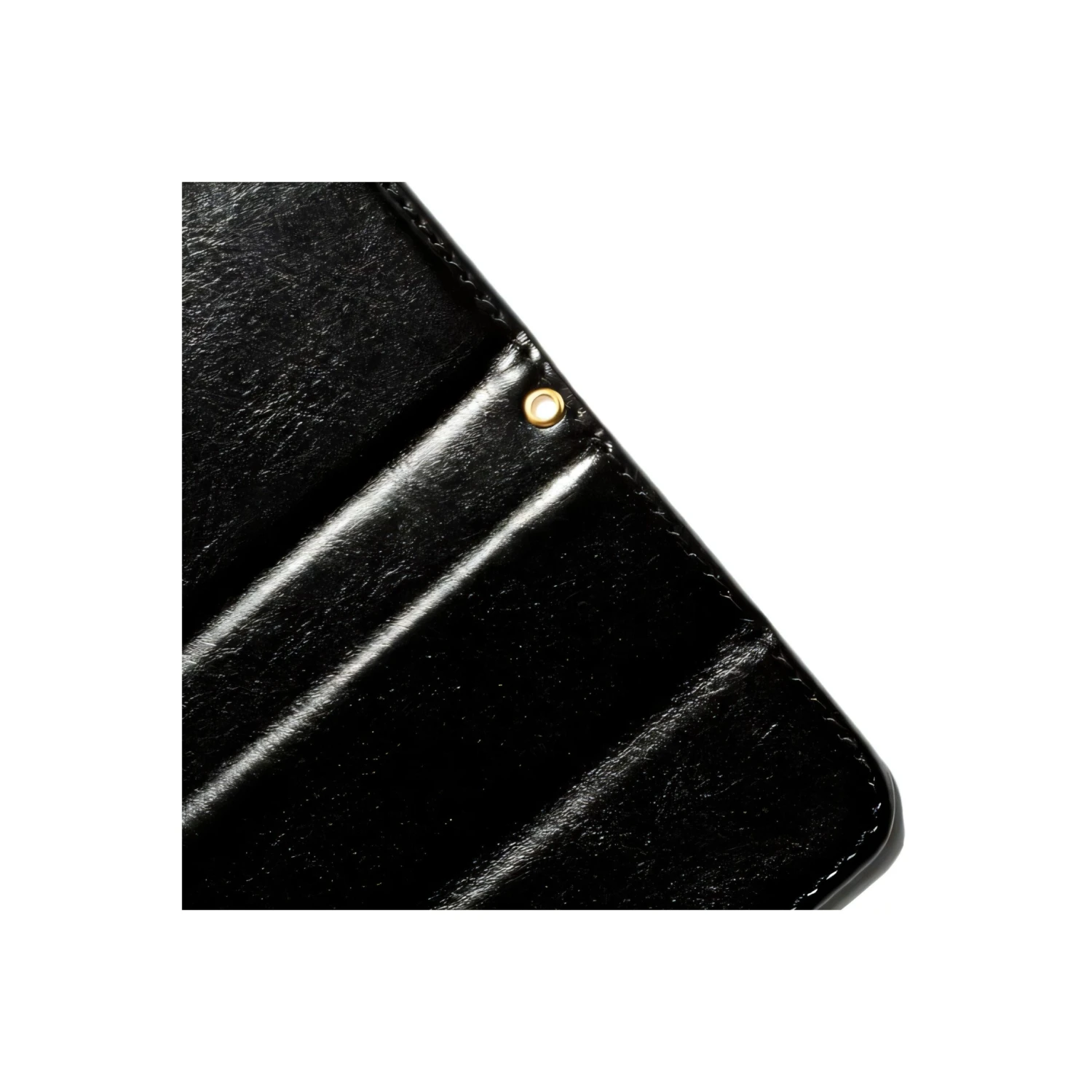 Etui IPhone 5C Portefeuille Cuir Noir 4 Etui IPhone 5C Portefeuille Cuir Noir – Image 2