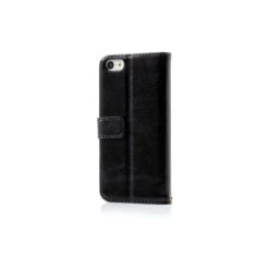 Etui IPhone 5C Portefeuille Cuir Noir 13 Etui IPhone 5C Portefeuille Cuir Noir -All For Phone Magasin etui iphone 5c frac i5c133 2