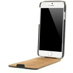 Etui IPhone 6 Vertical Simili Cuir Noir 10 Etui IPhone 6 Vertical Simili Cuir Noir -All For Phone Magasin etui iphone 6 6s frac i6137 1