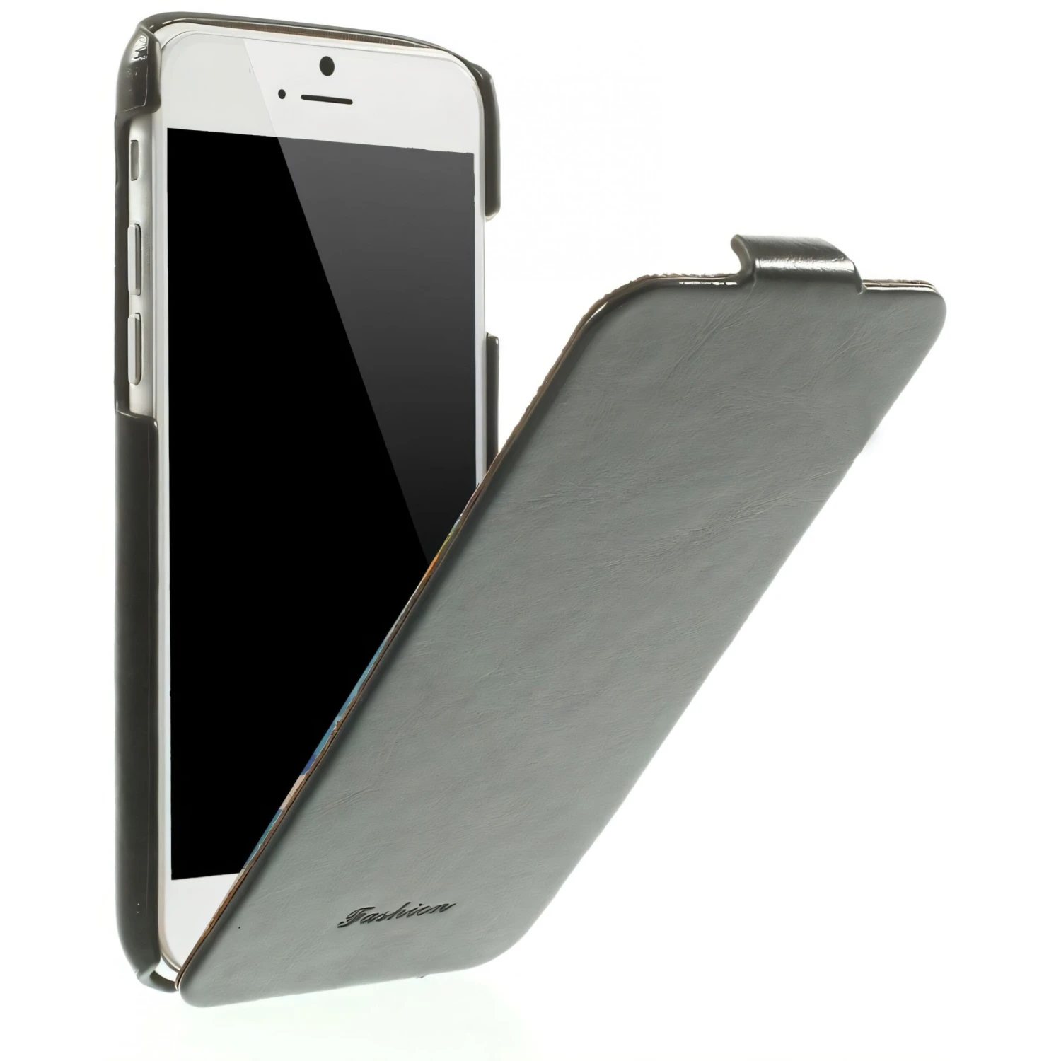 Etui IPhone 6 Vertical Simili Cuir Noir 3 Etui IPhone 6 Vertical Simili Cuir Noir