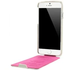 Etui IPhone 6 Vertical Simili Cuir Blanc -All For Phone Magasin etui iphone 6 6s frac i6138 1