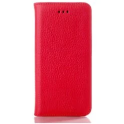 Etui Cuir IPhone 6 Et 6s - Cuir Magnetic Rouge