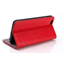 Etui Cuir IPhone 6 Et 6s - Cuir Magnetic Rouge -All For Phone Magasin etui iphone 6 6s frac i6147 9