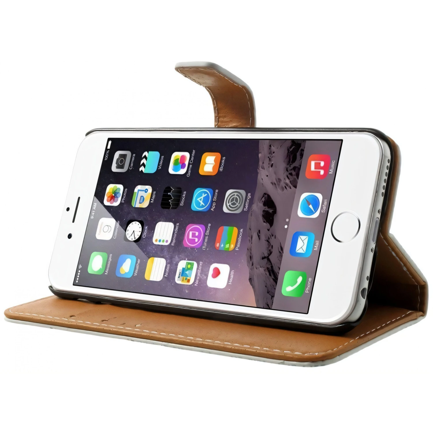 Etui IPhone 6s IPhone 6 Portefeuille Crown 6 Etui IPhone 6s IPhone 6 Portefeuille Crown – Image 4