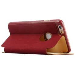 Etui Portefeuille IPhone 6 Rouge -All For Phone Magasin etui iphone 6 6s frac983 7