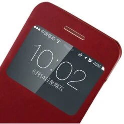 Etui Portefeuille IPhone 6 Rouge -All For Phone Magasin etui iphone 6 6s frac983 9