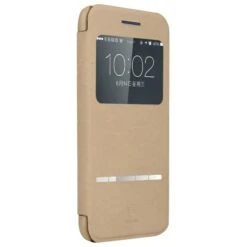 Etui Portefeuille IPhone 6 Beige -All For Phone Magasin etui iphone 6 6s frac984 4