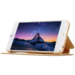 Etui Portefeuille IPhone 6 Beige -All For Phone Magasin etui iphone 6 6s frac984 9