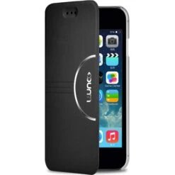 Etui IPhone 6 Et 6s Simili Cuir Ultra-Slim Noir -All For Phone Magasin etui iphone 6 6s frac990 1