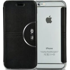 Etui IPhone 6 Et 6s Simili Cuir Ultra-Slim Noir -All For Phone Magasin etui iphone 6 6s frac990 4