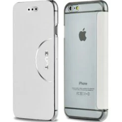 Etui IPhone 6 Et 6s Simili Cuir Ultra-Slim Blanc
