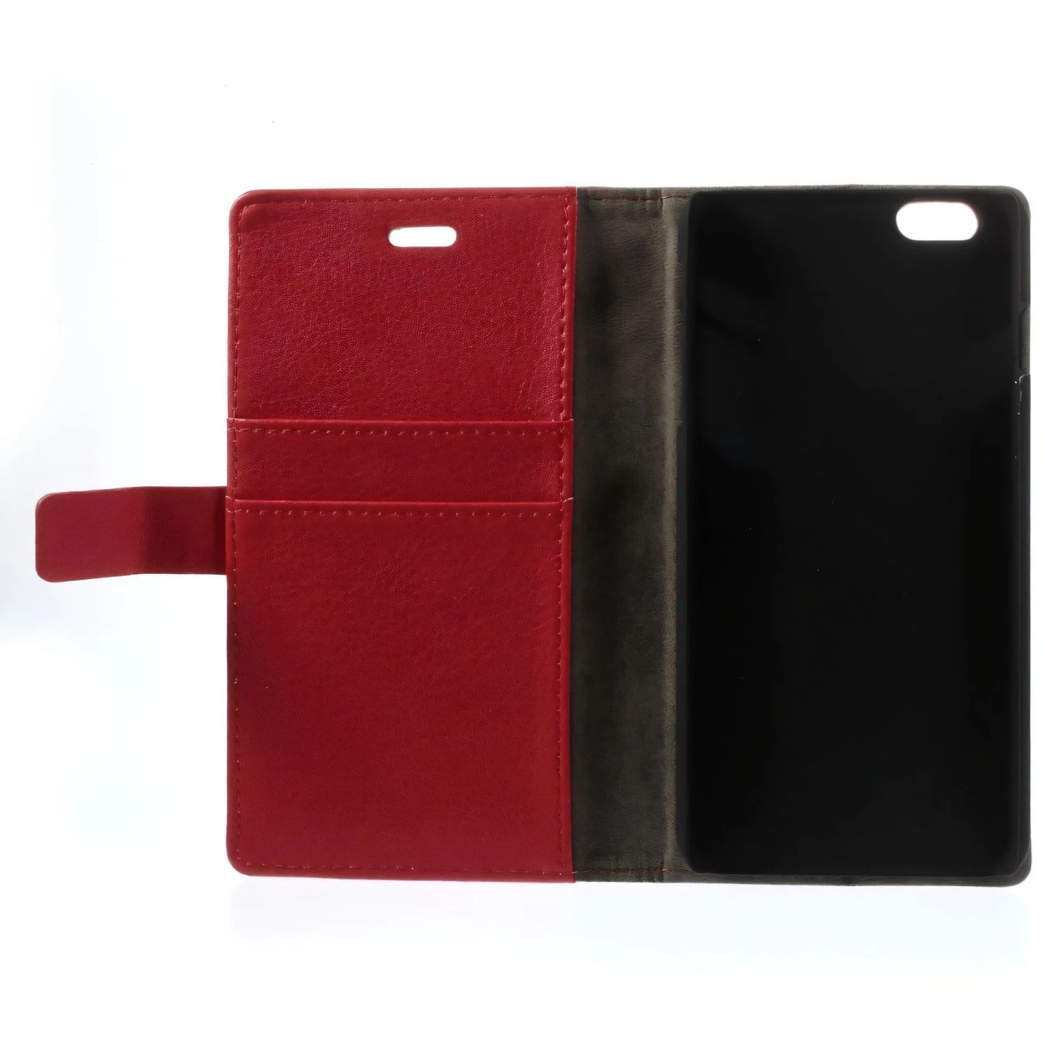 Etui IPhone 6 Plus Portefeuille - Simili Cuir Rouge 10 Etui IPhone 6 Plus Portefeuille - Simili Cuir Rouge – Image 8