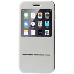 Etui IPhone 6 Plus Crazy Horse Slide Blanc -All For Phone Magasin etui iphone 6 plus 6s plus frac995 2