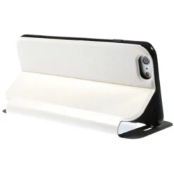Etui IPhone 6 Plus Crazy Horse Slide Blanc -All For Phone Magasin etui iphone 6 plus 6s plus frac995 4