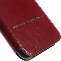 Etui IPhone 6 Plus Crazy Horse Slide Rouge -All For Phone Magasin etui iphone 6 plus 6s plus frac996 7