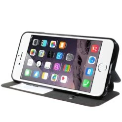 Etui IPhone 6 Plus Crazy Horse Slide Rose -All For Phone Magasin etui iphone 6 plus 6s plus frac998 3