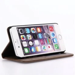 Etui IPhone SE 2022, SE 2020 Et IPhone 8, 7 Style Retro Marron -All For Phone Magasin etui iphone 7 frac1429 8