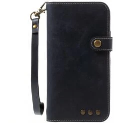 Etui IPhone X Et XS Style Retro Noir