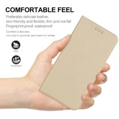 Etui IPhone X Et XS Simili Cuir Contour Silicone Or -All For Phone Magasin etui iphone x frac1732 5