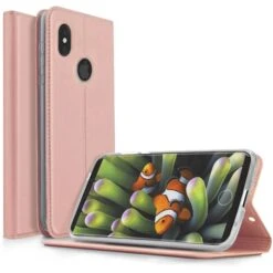 Etui IPhone X Et XS Contour Silicone Support Carte Rose