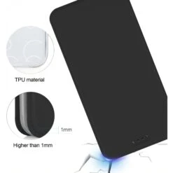 Etui IPhone X Et XS Contour Silicone Support Carte Noir -All For Phone Magasin etui iphone x frac1733 5