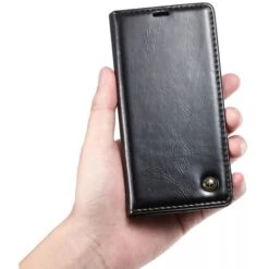 Etui IPhone XR Aspect Cuir Caseme Noir -All For Phone Magasin etui iphone xr frac2130 11