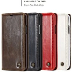 Etui IPhone XR Aspect Cuir Caseme Noir -All For Phone Magasin etui iphone xr frac2130 19