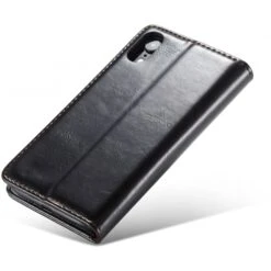 Etui IPhone XR Aspect Cuir Caseme Noir -All For Phone Magasin etui iphone xr frac2130 3
