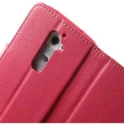 Etui LG G2 Simili Cuir Litchi Rouge -All For Phone Magasin etui lg g2 frac1134 8