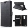 Etui LG G4 Simili Cuir Litchi Noir -All For Phone Magasin etui lg g4 frac1136