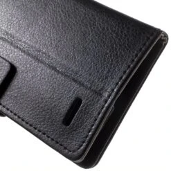 Etui LG G4 Simili Cuir Litchi Noir -All For Phone Magasin etui lg g4 frac1136 8