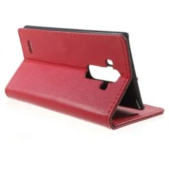 Etui LG G4 Simili Cuir Litchi Rouge -All For Phone Magasin etui lg g4 frac1138 2