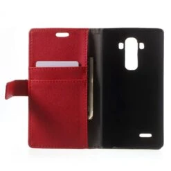 Etui LG G4 Simili Cuir Litchi Rouge -All For Phone Magasin etui lg g4 frac1138 3