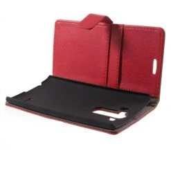Etui LG G4 Simili Cuir Litchi Rouge -All For Phone Magasin etui lg g4 frac1138 4