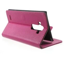 Etui LG G4 Simili Cuir Litchi Fushia -All For Phone Magasin etui lg g4 frac1139 2