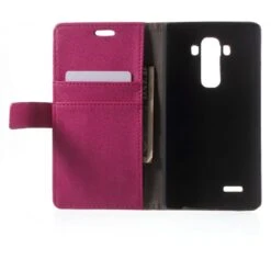 Etui LG G4 Simili Cuir Litchi Fushia -All For Phone Magasin etui lg g4 frac1139 3