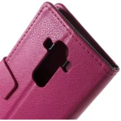 Etui LG G4 Simili Cuir Litchi Fushia -All For Phone Magasin etui lg g4 frac1139 6