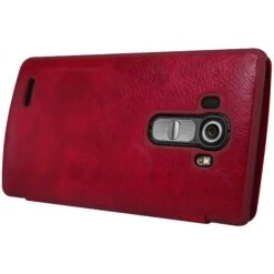 Etui LG G4 Cuir Nillkin Avec Fenetre Rouge -All For Phone Magasin etui lg g4 frac1143 3