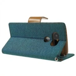 Etui Portefeuille LG G5 Avec Rangements Cartes - MERCURY Vert -All For Phone Magasin etui lg g5 frac2948 3