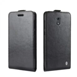 Etui Nokia 2 Style Cuir Vertical Noir