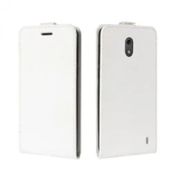 Etui Nokia 2 Style Cuir Vertical Blanc