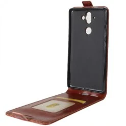 Etui Vertical Nokia 8 Aspect Cuir Crazy Horse Marron -All For Phone Magasin etui nokia frac3133 8