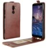 Etui Vertical Nokia 7 Plus Simili Cuir Marron -All For Phone Magasin etui nokia frac3148