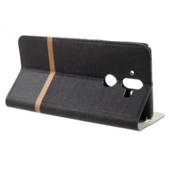 Etui Portefeuille Nokia 8 Aspect Tissus Noir -All For Phone Magasin etui nokia frac3150 3