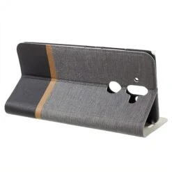 Etui Portefeuille Nokia 8 Aspect Tissus Gris -All For Phone Magasin etui nokia frac3151 3