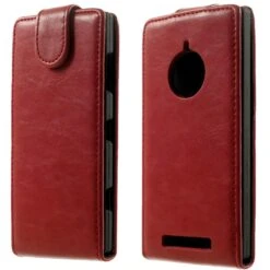 Etui Lumia 830 Vertical Rouge