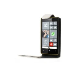 Etui Lumia 520 Et Lumia 525 Simili Cuir Blanc -All For Phone Magasin etui nokia frac892 3