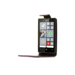 Etui Lumia 520 Et Lumia 525 Simili Cuir Rose -All For Phone Magasin etui nokia frac894 3